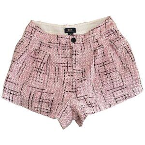 Maeve by Anthropologie Pink‎ Plaid Shorts Women's Size 6 with pockets h2